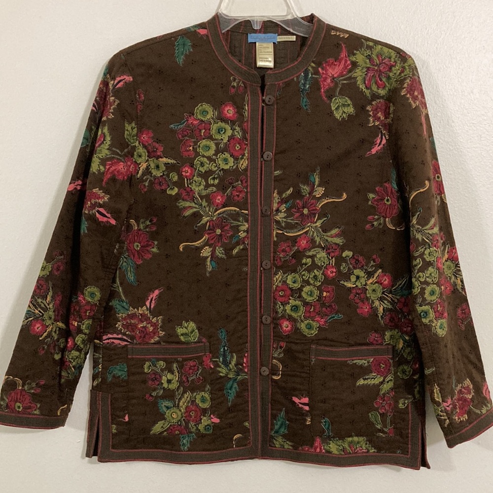 Beautiful Cotton Jacket by Provence d’amour. Size L